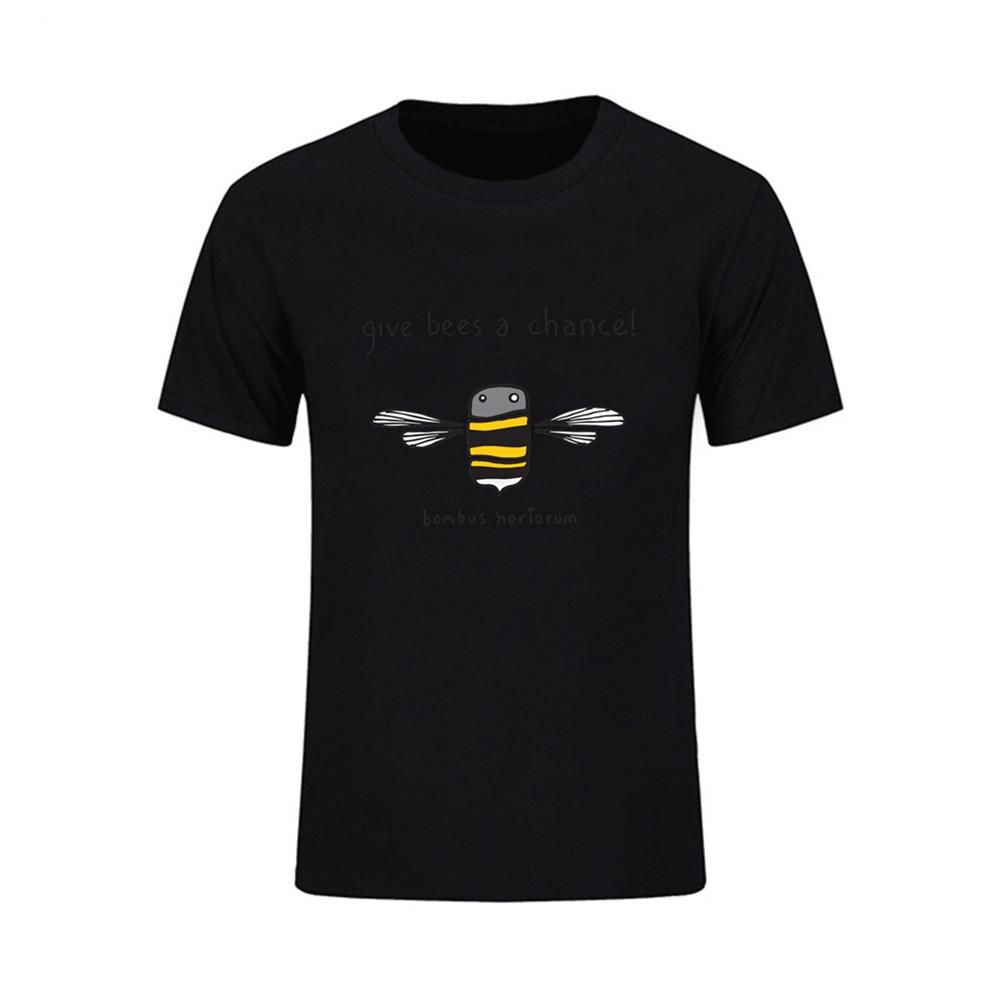 Give Me A Chance Honey Bees Whole Mens T Shirts Xxl Fashion 3D Funny T