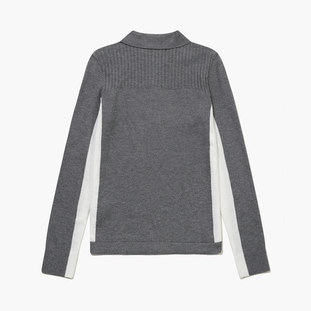 Женский свитер LECOQ GOLF с контрастным воротником (Gq322Lkp92)