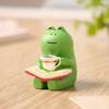 Frog Rocking Chair Cute Handmade Ornament Home Desktop Cute Granule Car DIY Trendy Play Resin Small Pendulum Arts and Crafts