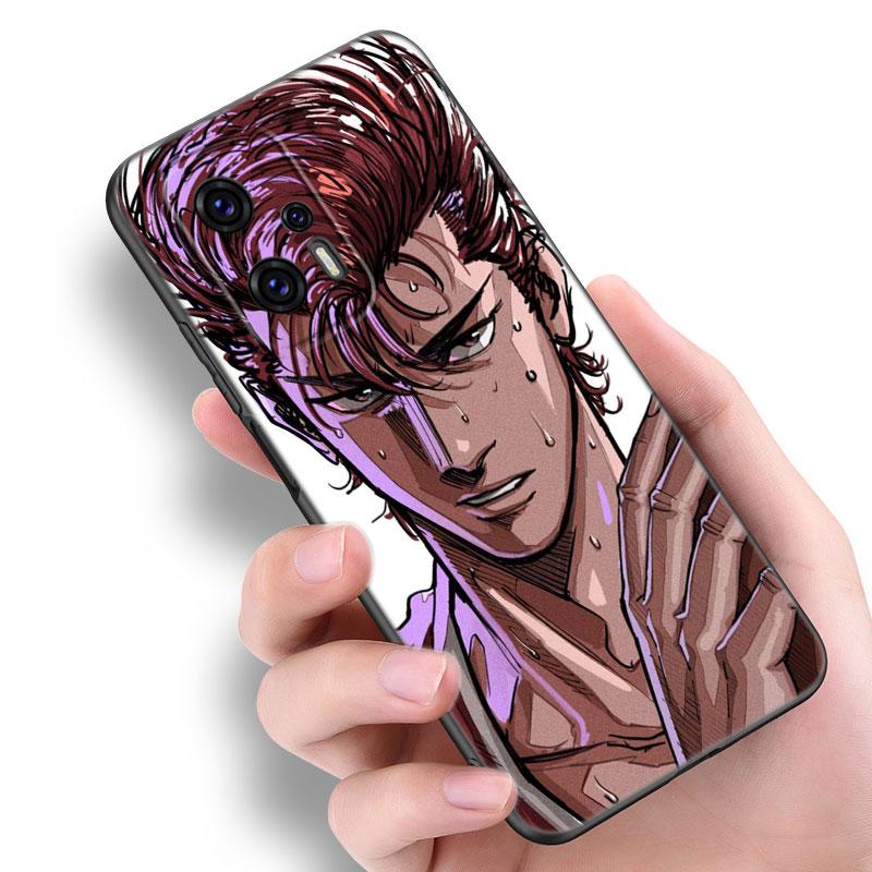 Anime Slam Dunk Black Silicone Phone Case For Xiaomi POCO X3 X4 NFC F5 M3 M4 M6 X5 X6 Pro F3 F4 GT 5G C55 C65 M5