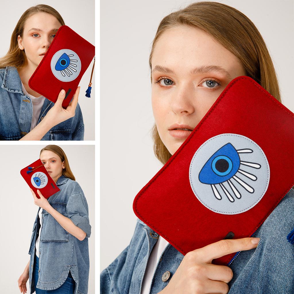 Biggdesign Дорожная косметичка My Eyes On You из фетра