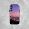 Чехол для телефона с природным пейзажем Для Samsung Galaxy A73, A21s, A22, A31, A52, A53, A71, A41 Мягкий черный корпус