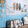 3 шт. Таблички Серф для украшений Домашний декор Подвесной декор Декоративная табличка Настенные знаки Тематическое украшение Деревянная табличка Доска Деревянная доска для серфинга Пляж