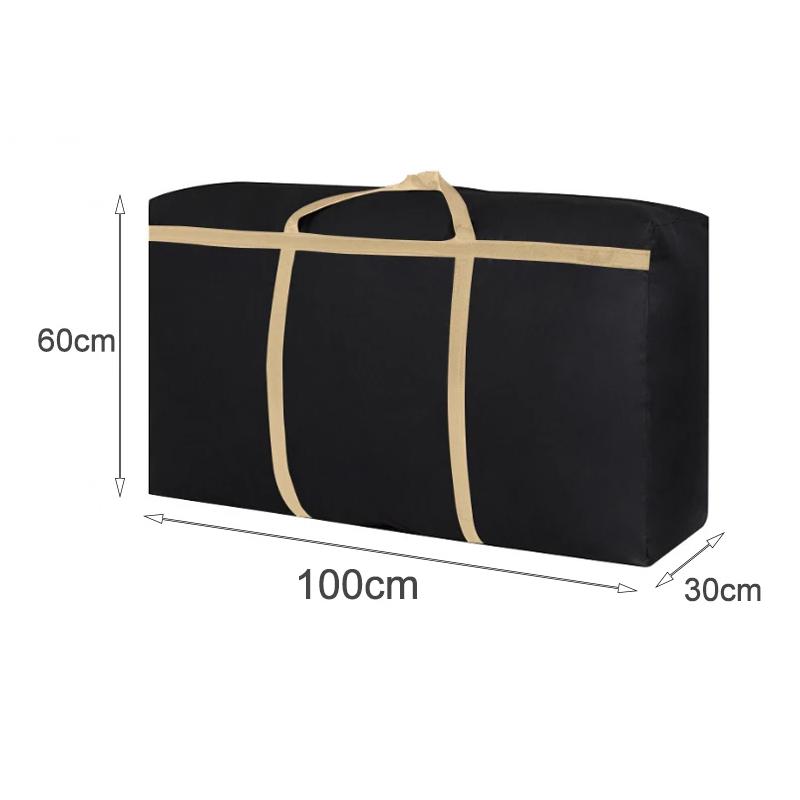 1 шт., сумка для упаковки из ткани Оксфорд, дорожная сумка для багажа, большая вместимость, прочная водонепроницаемая одежда, одеяла, сумка для хранения багажа