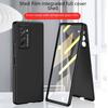 Чехол для Samsung Fold2/W21 с полной защитой и интегрированной матовой стеклянной пленкой