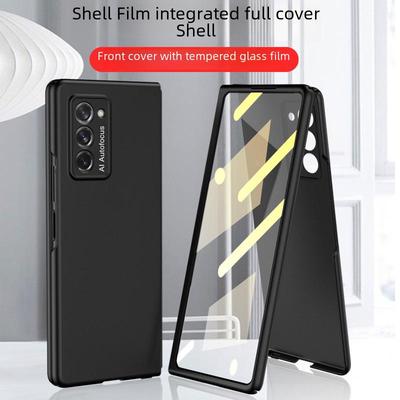 Чехол для Samsung Fold2/W21 с полной защитой и интегрированной матовой стеклянной пленкой