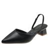 Women Pumps Summer Fashion Sexy Pointed Toe Women's High Heels Shoes Sandals 2024 New Ladies Wedding Party Mules Shoes Slippers