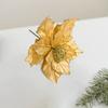Handmade Artificial Xmas Flower Lightweight Fake Christmas Flower  Home Decor