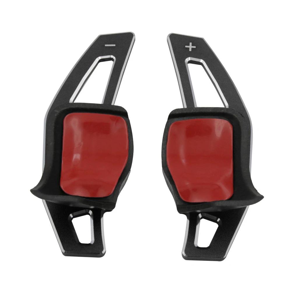 Car Steering Wheel DSG Shift Paddle Extension Shifters Sticker For Volkswagen Tiguan Golf6 MK6 Jetta GTI R20 R36 CC Scirocco EOS