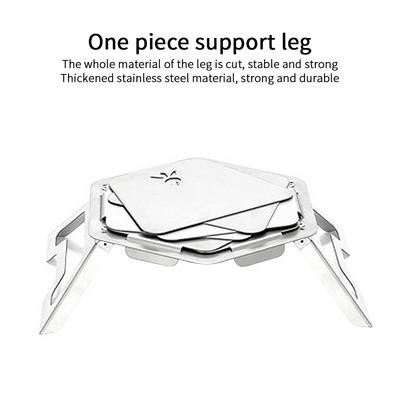 Портативная яма для костра, жаровня для кемпинга, складная печь для костра, уличная дровяная печь, стальная яма для костра