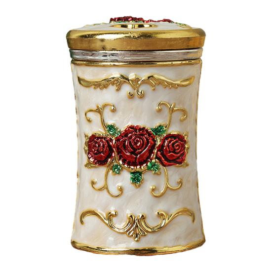 Коробка для зубочисток в европейском стиле, большая емкость, пластиковый роскошный органайзер для зубочисток, настольный декор для дома