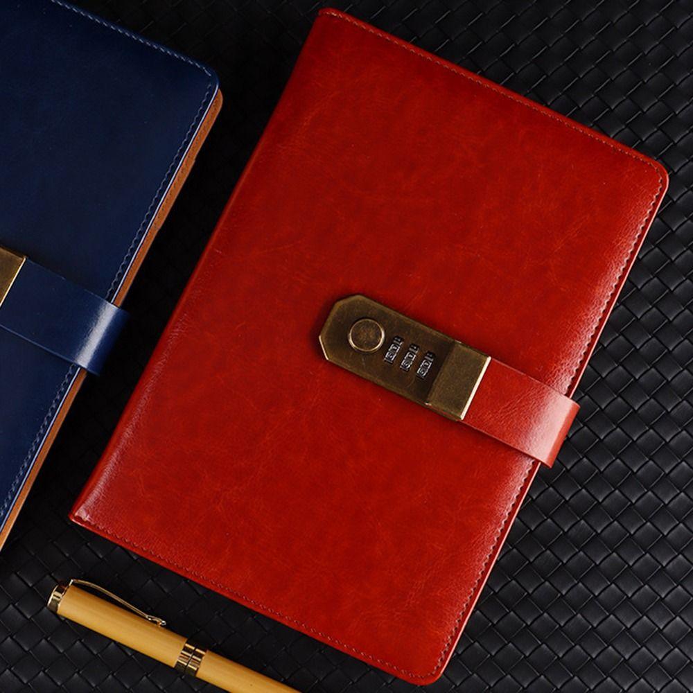 Утолщенный блокнот с паролем на 200 страниц, дневник, ретро-блокнот для студентов, дневник для письма