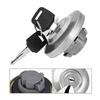 Motorcycle Fuel Gas Tank Cap Cover Lock Key Set for Honda VT1100C Shadow VT1300CS Sabre VTX1300C CMX250C2 VT750CDD VT600C VF750C
