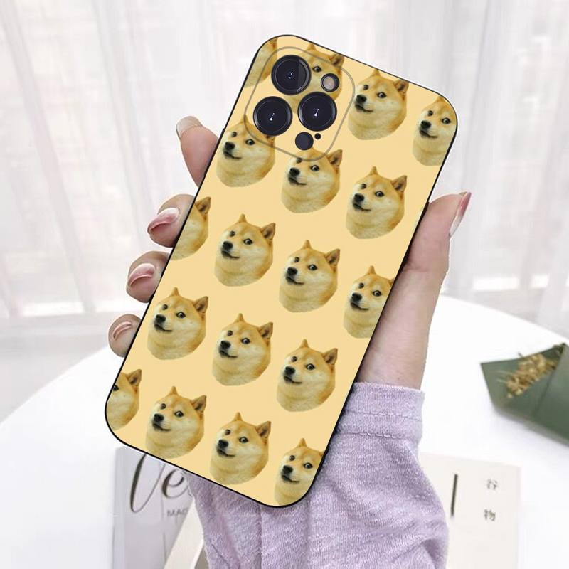 Чехол для телефона Doge Dog Cheems Meme для iPhone 13 Pro MAX 14 11 12 Mini X XS XR 6 7 8 Plus SE 2020, мягкий чехол из ТПУ