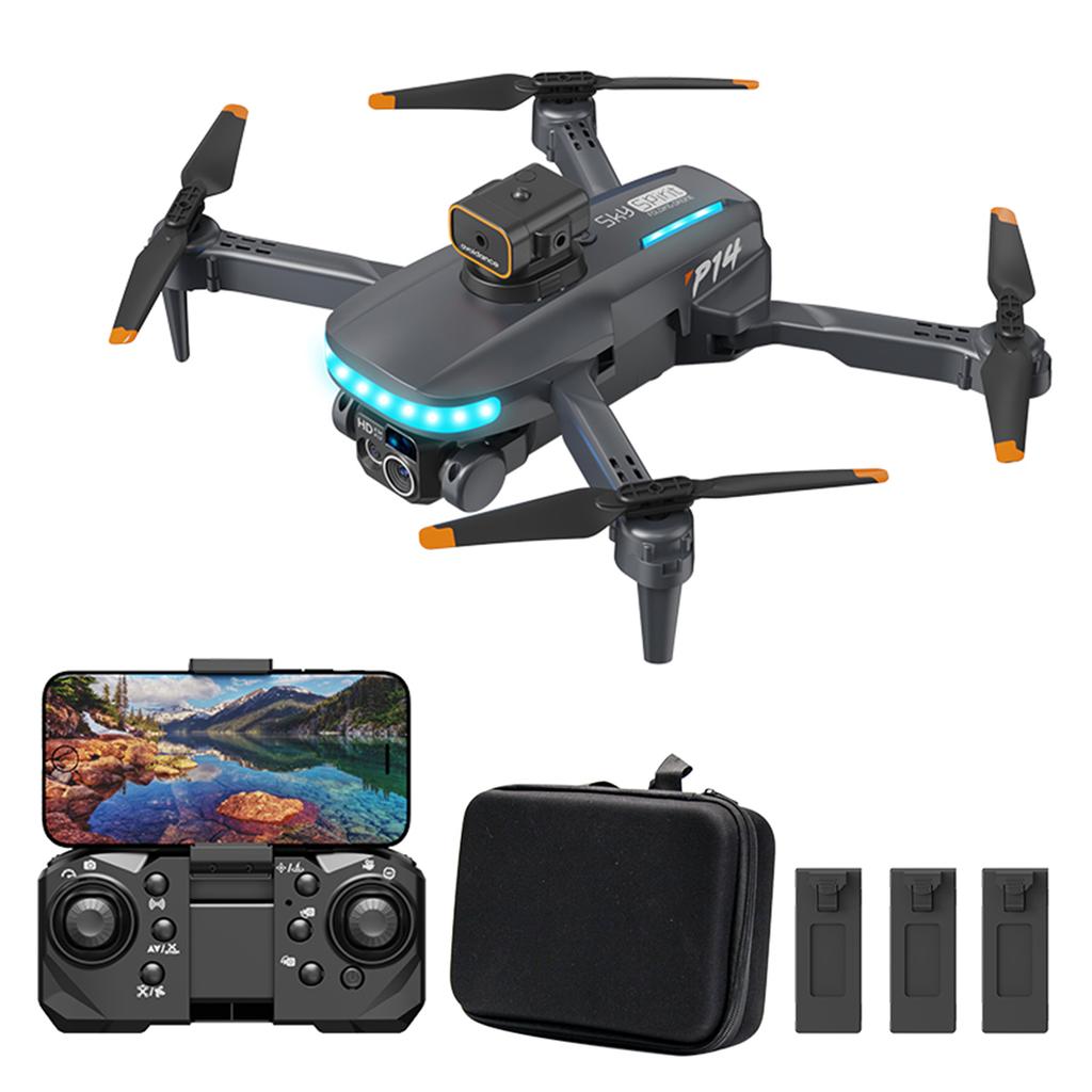 Дрон с дистанционным управлением и камерой 720P, двойная камера, предотвращение препятствий, оптический поток, дрон, Wi-Fi, FPV