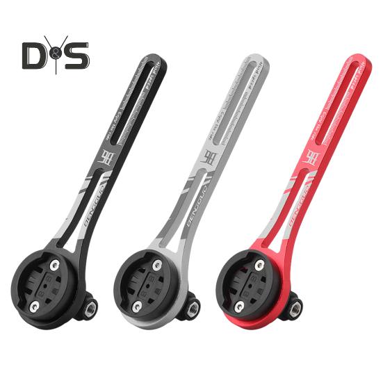 Переднее крепление для велосипеда, кронштейн из алюминиевого сплава со сменной базой для велокомпьютера, регулируемое интегрированное переднее крепление для велосипеда для Garmin Edge