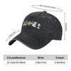 Love Sweden Eurovision Song Contest Men Women Baseball Caps  Distressed Washed Caps Hat Vintage Outdoor Summer Gift Headwear