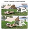 Feitule 2-in-1 Outdoor Cloud Pavilion Tent & Canopy Set