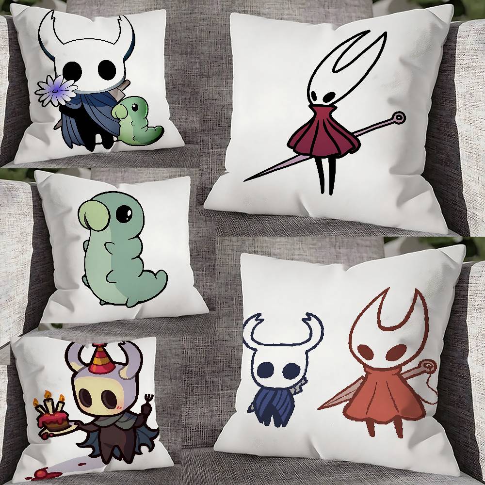 H-Hollow K-Knight Милая Иконка Наволочка Для Декора Дивана Автомобиля Офиса Комнаты Печатная Наволочка Декорации и Защита