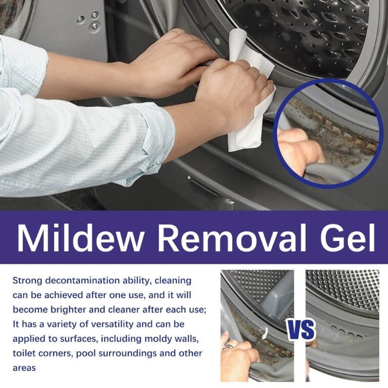 Quick and Efficient Mold Remover Gel Mold Stain Cleaner Spray Deep Cleaning Wall Mold Remover Easy To Use Gel Formula