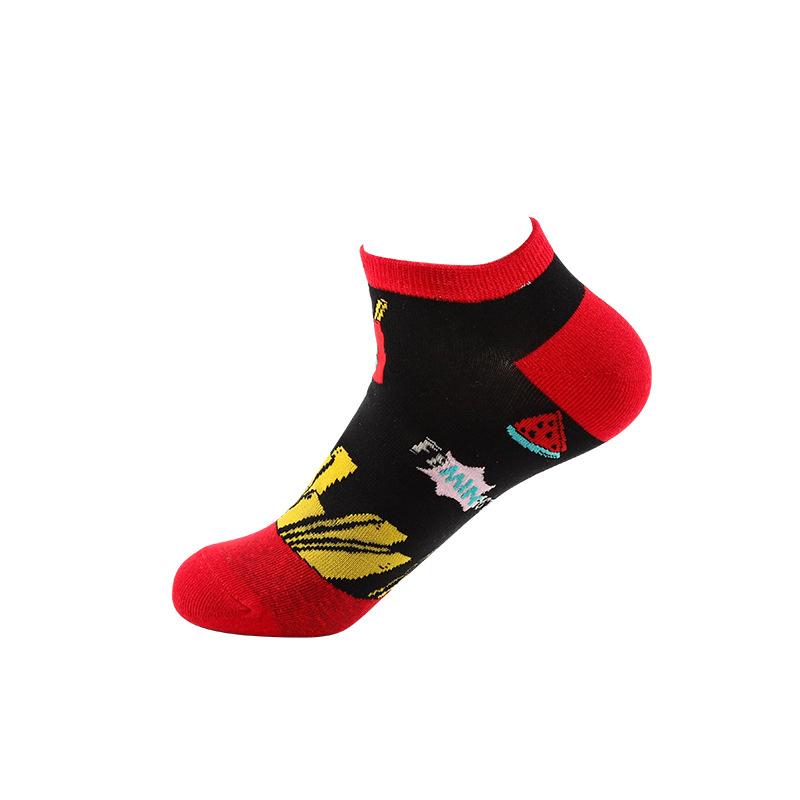 Мужские весенне-летние носки-лодочки нового стиля, уличные, хип-хоп, спортивные, с низкой посадкой, невидимые