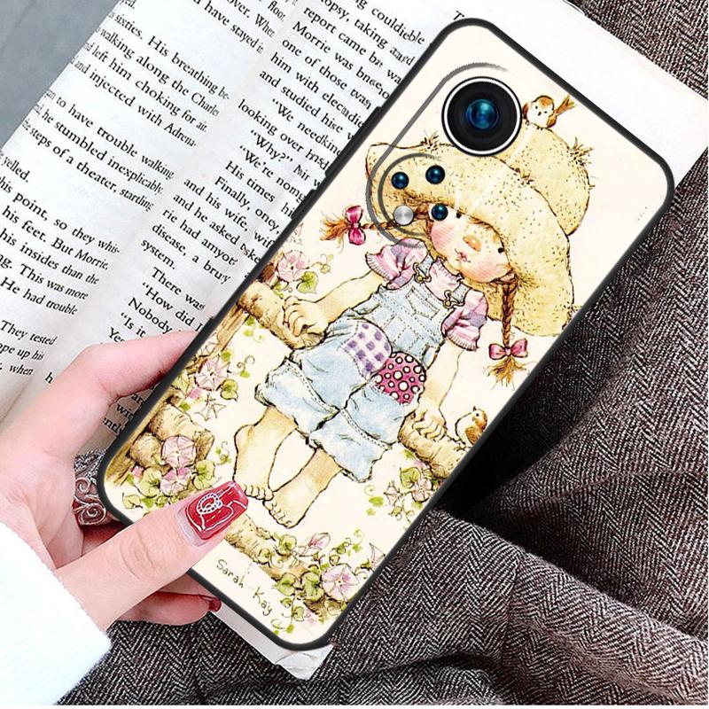 Чехол с рисунком Sarah Kay для Honor X9a X8a X7a X6a X6 X7 X8 X9 X8b X9b 50 70 90 Magic 5 Lite Magic 6 Pro