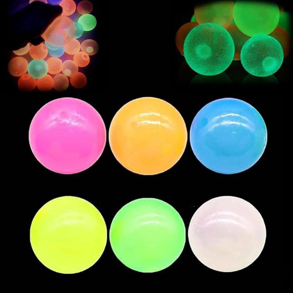 Throw Ball Sticky Ceiling Balls Target Luminous Sticky Ball Glorbs Balls  for Kids and Adults