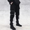 Cargo Pants Hip Hop Joggers Men Loose Harem Pants Multi-pocket Ribbon Men's Pants Trousers Casual Streetwear Sport Pants for Men