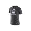 Letter Logo Round Neck Pullover Casual Sports Short Sleeve T-Shirt Men T-Shirt Coal-Gray DA5913-060