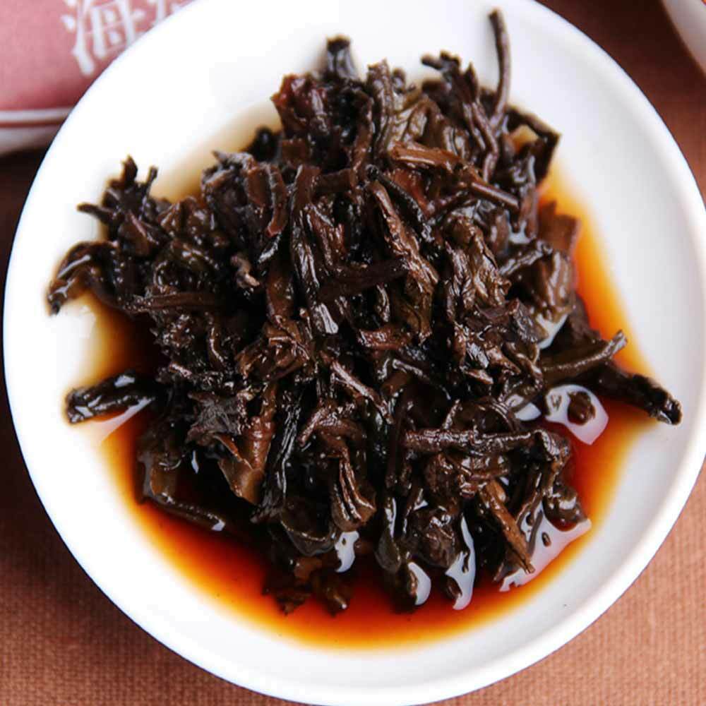 Новый! Хайвань 2018 г. 9978 (партия 181) Лао Тонг Чжи Старый Товарищ Спелый Чайный Пирог Пуэр