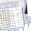 Милый набор силиконовых штампов Сладкие животные Десерт Игривые дети Печать для рукописного текста штамп Скрапбукинг DIY Декор Штампы для журналов