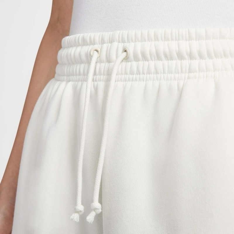 Nike Phnx Flc Hr Os Pant 2 Стильные Удобные Вязаные Спортивные Штаны Женские штаны Молочно-белый FZ5997133