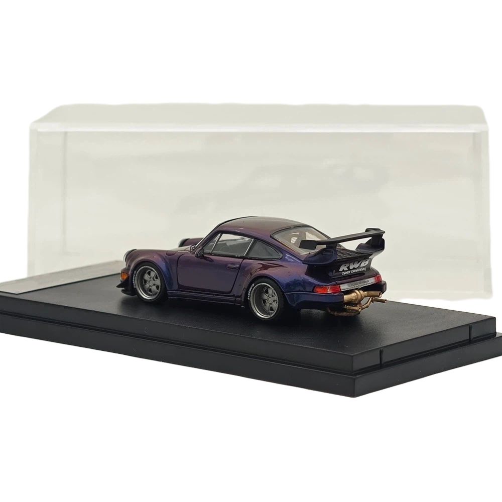 SW 1/64 For RWB 964 #7 Classic Sports Model Diecast Model Car Miniature Limited Edition Collectible