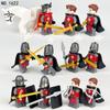 M1622 M1623 M1624 M1628 Ancient Roman Soldier King Building Block Minifigures Toy