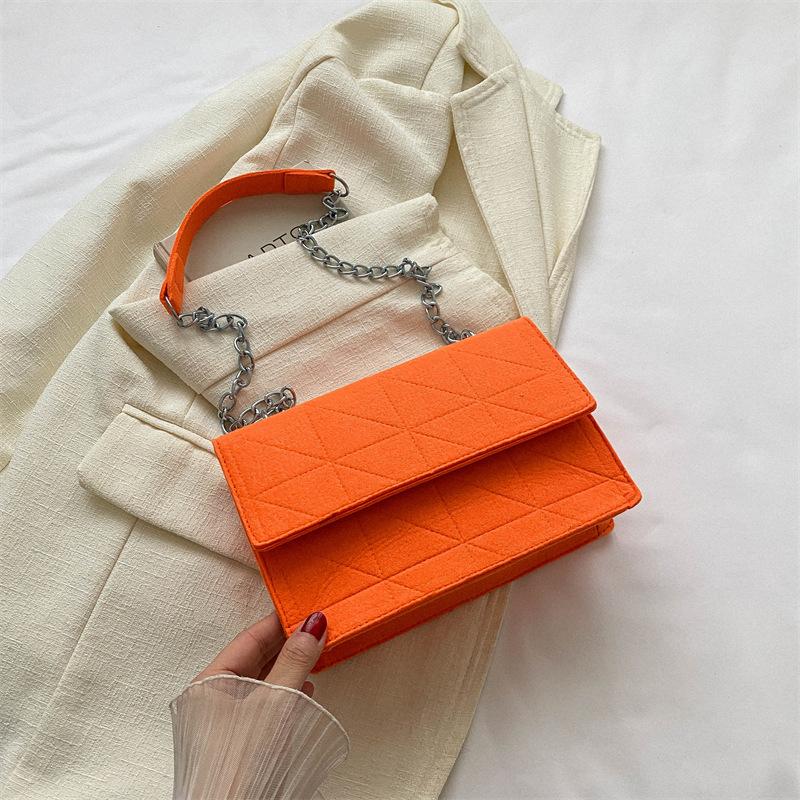 Простая сумка на плечо-цепочке, повседневная сумка-кроссбоди для поездок на работу, новая летняя сумка, женская нишевая модная квадратная сумка