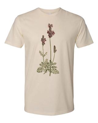 Коттедж Cult Clothing Футболка 100% Хлопок Оккультный Гот Ведьма Лаванда Ботаника