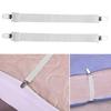 2Pcs Hidden Strap Tablecloth Clips Fasteners Table Cloth Holder Clips Adjustable Elasticity Picnic Tablecloth Clip