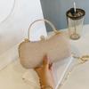 Dinner Bag Shiny Fashion Handheld Bag One Shoulder Chain Women's Crossbody Bag