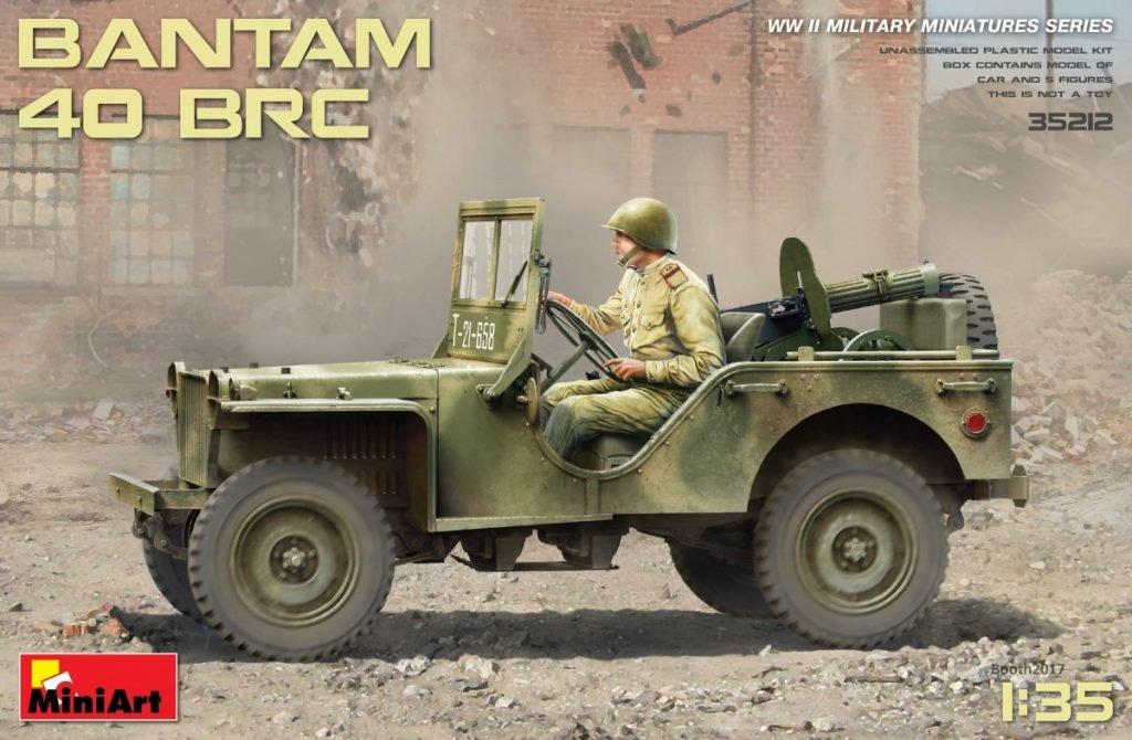 Miniart Bantam 40 BRC Plastic Model MA35212 1/35