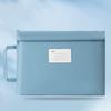 Waterproof File Organizer Double Layers Document Bag Portable Envelope Folder  for Office Supplies