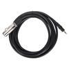 JORINDO JD6016 XLR гнездо на 3,5 мм разъем Балансный сигнальный кабель XLR на 18-дюймовый микрофонный кабель 3 м