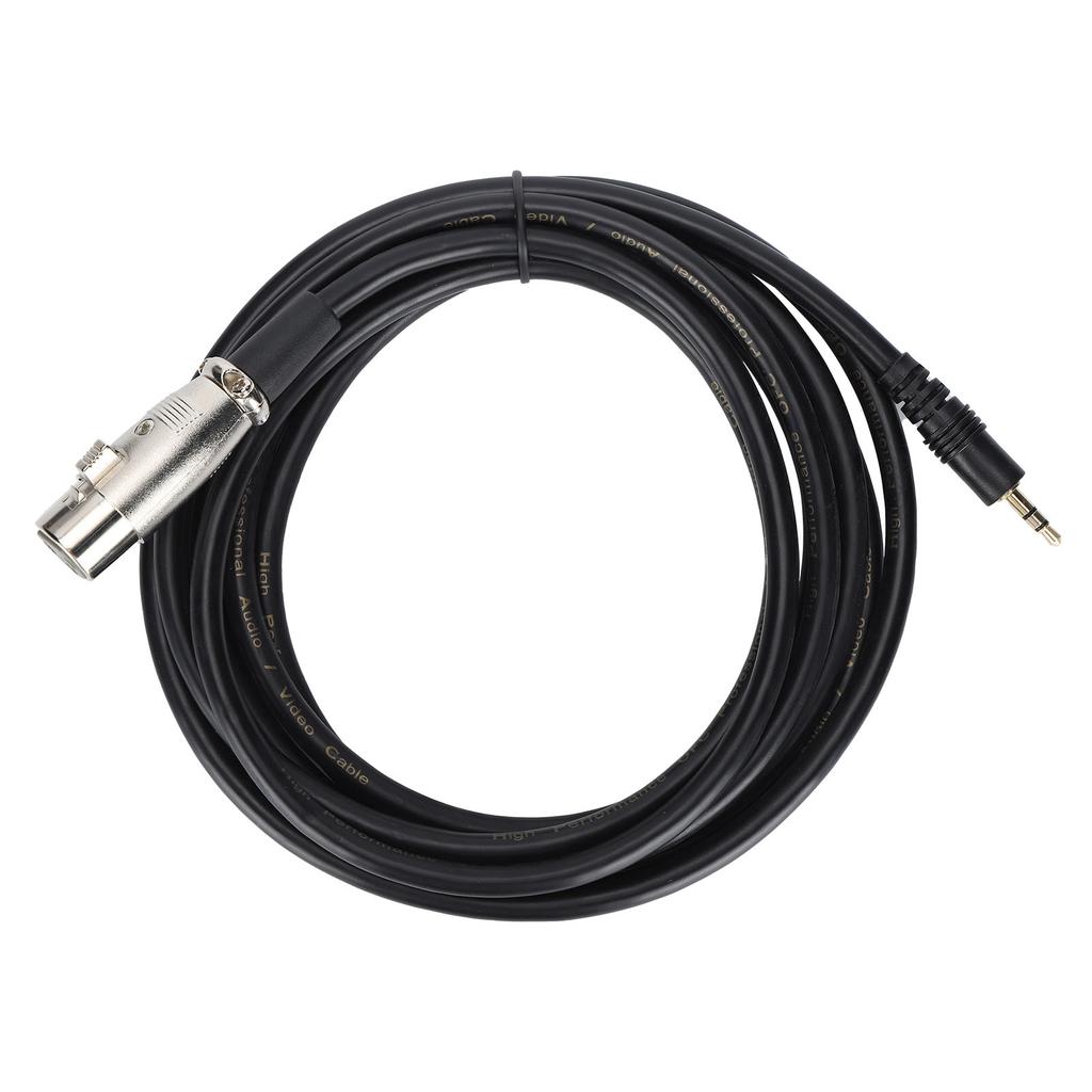 JORINDO JD6016 XLR гнездо на 3,5 мм разъем Балансный сигнальный кабель XLR на 18-дюймовый микрофонный кабель 3 м