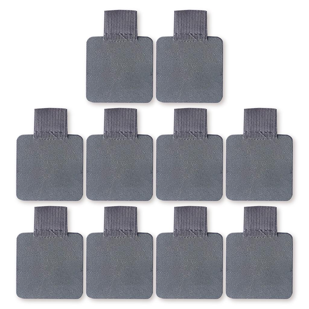 10 шт. эластичных держателей для ручек с самоклеящейся ПУ-кожей, зажим для карандашей для блокнотов, журналов, планировщиков