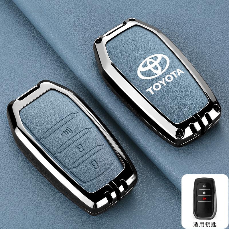 XBWF1 For Toyota Tacoma Fortuner Corolla Venza Grand Highlander RAV4 XSE Prime Land Cruiser Hilux 3/4Button New Car Key Case Cover Bag