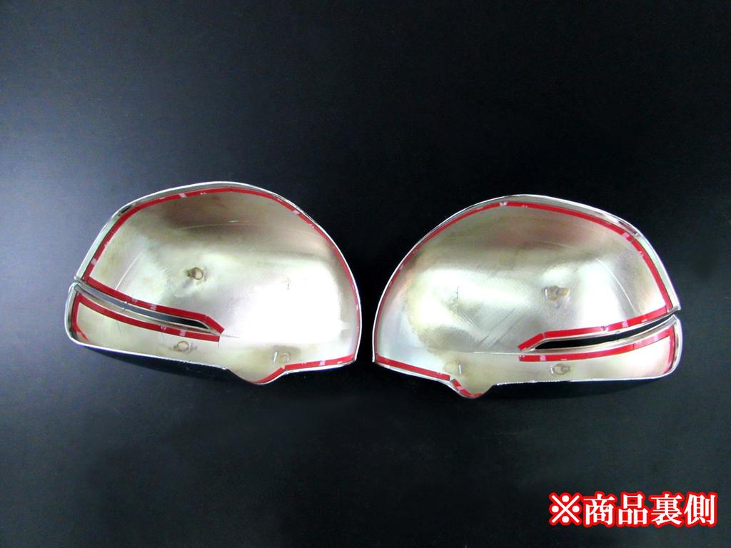 BRIGHTZ Chrome Door Mirror Covers for Custom with N-WGN JH1/JH2 (E-Type) [MIR-SID-028] (Compatible N-WGN, N-WGN, N-Wagon, N-Wagon, N-WGN Custom,