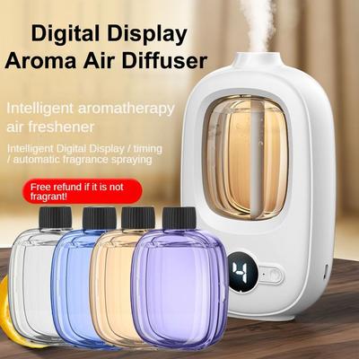 Цифровой дисплей автоматический очиститель воздуха с ароматом перезаряжаемый аппарат для ароматерапии бытовой