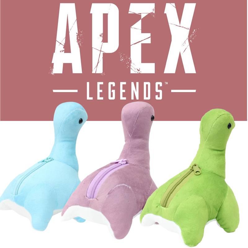 Плюшевая игрушка Apex Legends Несси Очаровательная фиолетово-синяя мягкая игрушка для фанатов Мягкая и пушистая 20 см в высоту