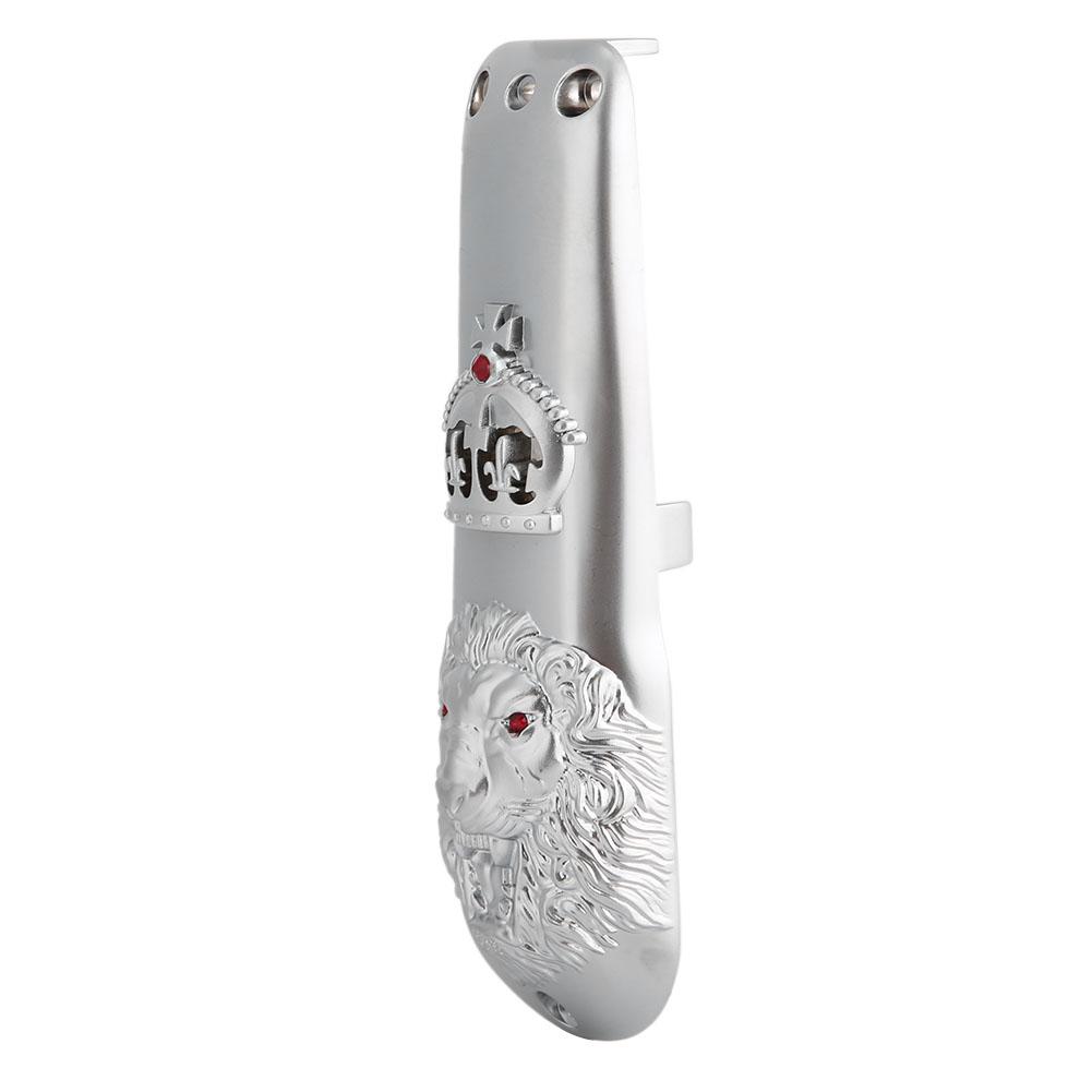 Профессиональная машинка для стрижки волос Передняя крышка Электрическая машинка для стрижки Триммер Корпус Защитный кожух для WAHLAnimal Головка Серебристый