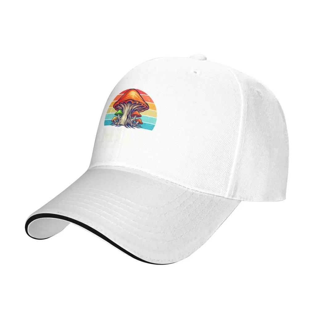 Milf Mushrooms Id Like To Forage Baseball Cap Fashion Sandwich Hats Unisex Adjustable Dad Hat Outdoor