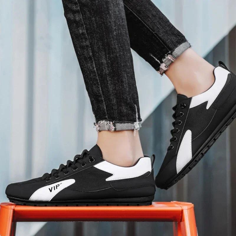 Мода 2024 года, роскошные сетчатые спортивные мужские кроссовки, дышащая обувь Tenis Para Hombre, модная повседневная обувь, летняя студенческая обувь